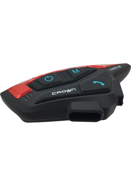 Crown Micro Cmmk-08 Kask Bluetooth Kulaklık Mikrofon Seti - Interkom