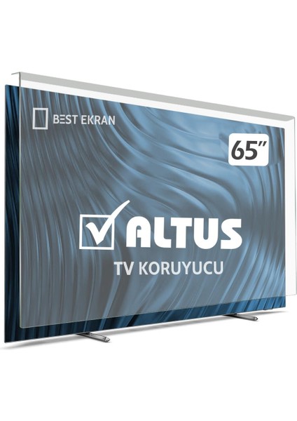 Altus AL65UHD9823 Tv Ekran Koruyucu - Altus 65" Inç Tv Koruyucu AL65 UHD 9823