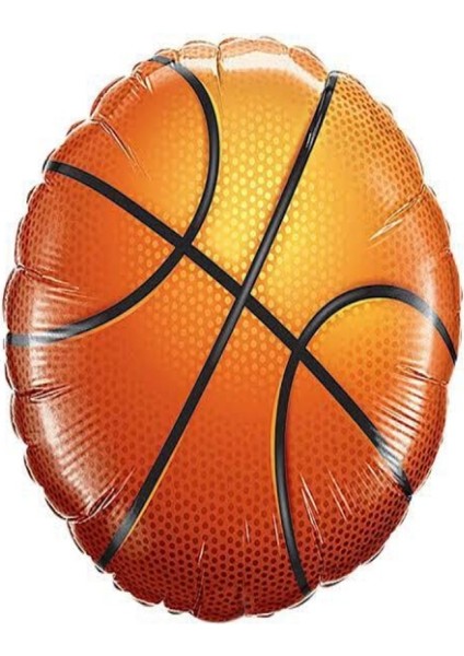Basketbol Topu Folyo Balon 1 Adet 45 cm