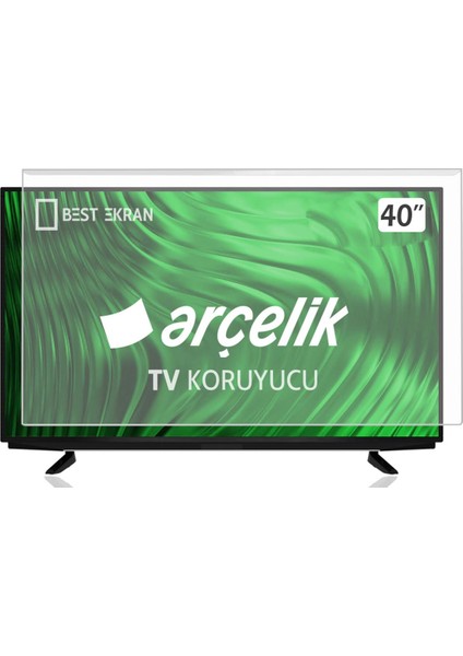 Arçelik A40D560B Tv Ekran Koruyucu - Arçelik 40" Inç Tv Ekran Koruyucu A40 D 560 B fiyatları