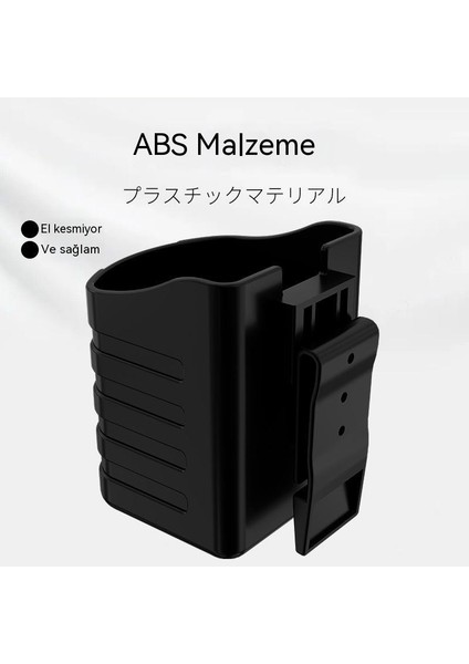 Mebao Olta Takımı Kutusu Çok Fonksiyonlu Olta Takımı Kutusu Su Şişesi Montajı Taşınabilir Abs Aracı Açık Dövüş Ekipmanları (Yurt Dışından)