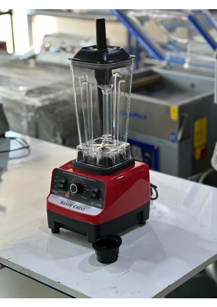 New Silver Crest Blender - Bar Cafe Blender Kırmızı
