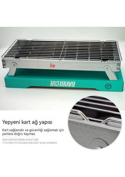 Açık Ev Taşınabilir Katlanır Kamp Barbekü Kömürü Karbon Küçük Fırın (Yurt Dışından) fiyatları