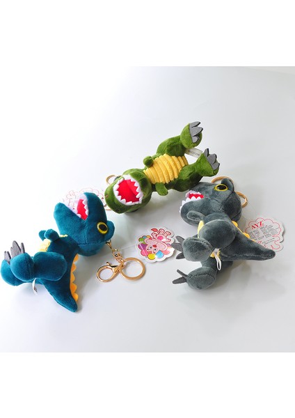 Dinozor Anahtarlık Bebek Peluş Oyuncak Kolye (Yurt Dışından)