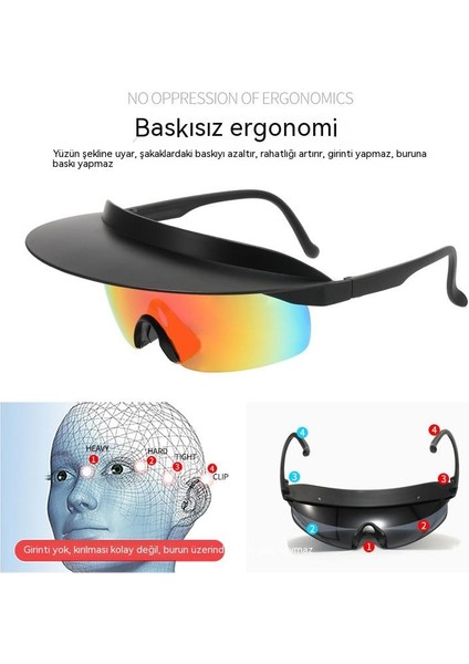 Büyük Çerçeve Bisiklet Üniseks Moda Renkli Şapka Ağız Bisiklet Aynası (Yurt Dışından) modelleri