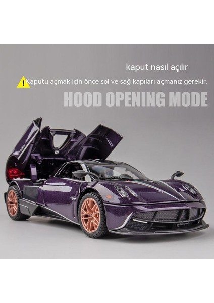 1:32 Ses ve Hafif Alaşımlı Pagani Spor Araba Modeli (Yurt Dışından) fırsatları