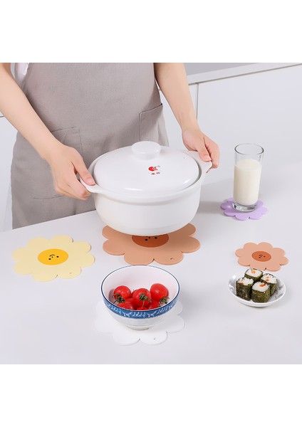 Yüksek Sıcaklığa Dayanıklı Kaymaz Isı Yalıtım Silikon Masa Matı (Yurt Dışından) indirimleri