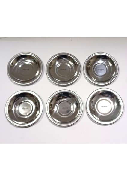 Paslanmaz Ince Çelik 24 Adet Çay Tabağı Günlük Kullanım Için Harcıalem Pazar Piyasa Malı Lüx Değil modelleri