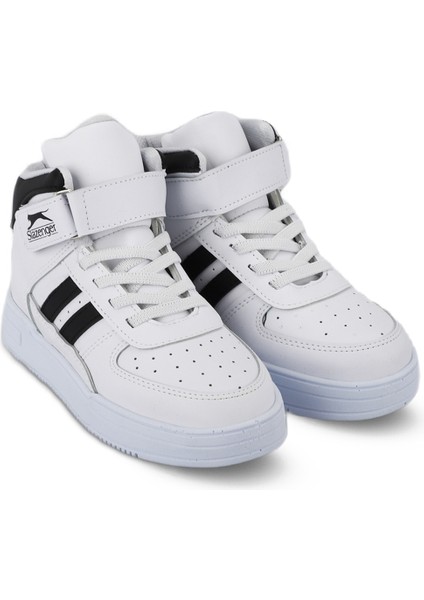 NICOLA I Erkek Çocuk Sneaker Koşu & Yürüyüş Ayakkabısı Beyaz / Siyah