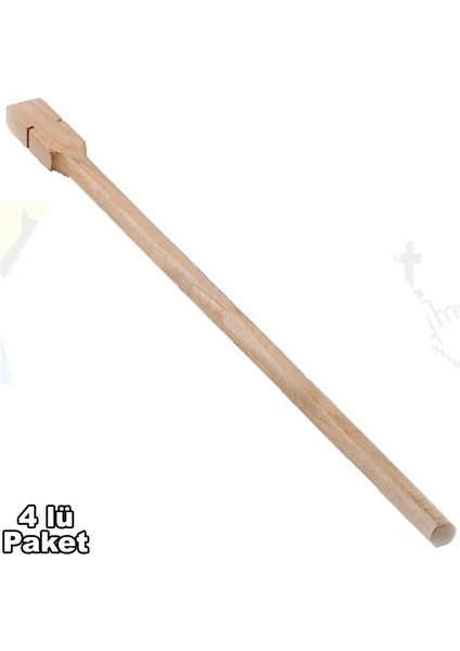 Tahta Tünek 40 cm - 4'lü