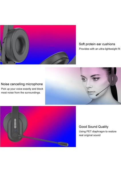 OY632 Mikrofonlu Bluetooth Kulaklık Kablosuz Kulaklık (Yurt Dışından)