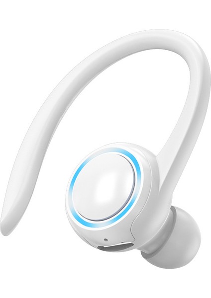 Özel Model T10 Kablosuz Bluetooth Kulaklık Kulak Asılı Mini Spor Su Geçirmez Gürültü Azaltma 5.2 Iş Bluetooth Kulaklık (Yurt Dışından)