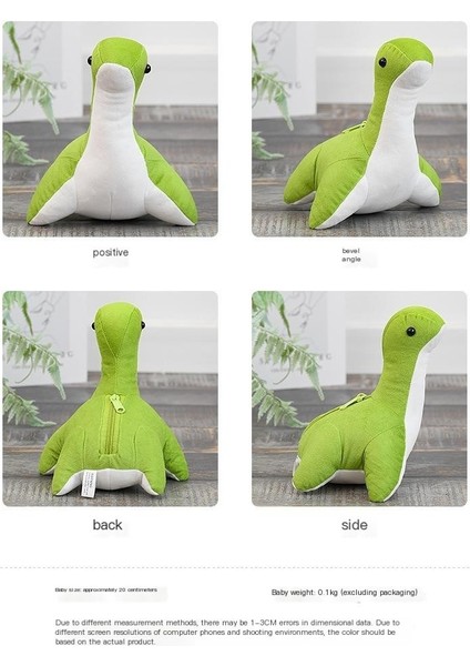 Loch Ness Canavar Oyuncak Karikatür Küçük Dinozor Peluş Bebek (Yurt Dışından)