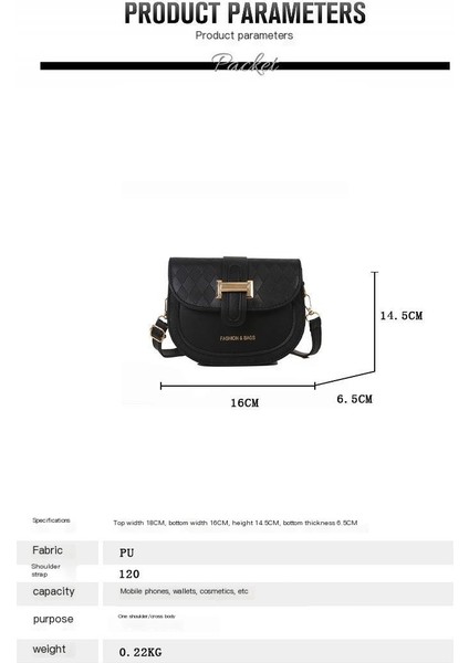 Kadın Yeni Taşınabilir Omuz Messenger Çanta Moda Basit Eyer Çantası Kadın Çantası (Yurt Dışından) modelleri