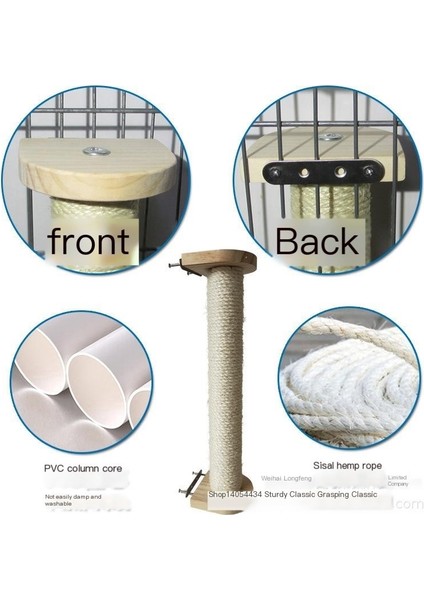 Kedi Kafesi Yan Asılı Kedi Tırmalama Sütunu Asılı Kedi Tırmanma Çerçeve Sütunu Kedi Oyuncak Pençe Öğütücü Asılı Kafes Sisal Sütun (Yurt Dışından) modelleri