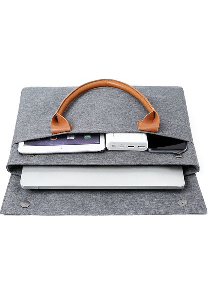 Laptop Çantası Darbeye Dayanıklı Basit 15.6 Inç Iş Taşınabilir Evrak Çantası (Yurt Dışından) fiyatları