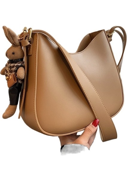 Çanta Kadın Moda Omuz Çantası Büyük Kapasiteli Retro Bayanlar Messenger Çanta (Yurt Dışından)