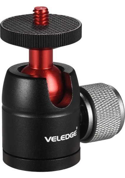 Mini Tripod Top Kafa Adaptörü Ballhead Alumimun (Yurt Dışından)