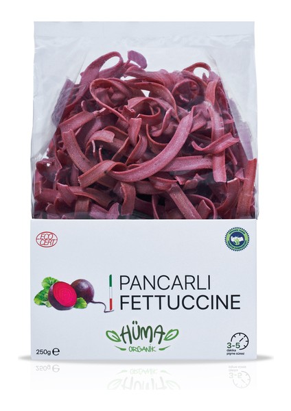 Hüma Organik Pancarlı Fettuccine