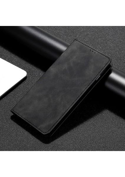 Kart Yuvası ile Samsung Galaxy A54 5g Deri Telefon Kılıfı Için Telefon Kılıfı (Yurt Dışından)