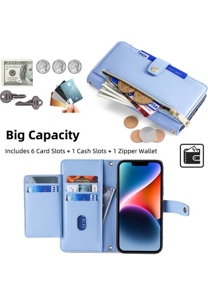 Samsung Galaxy A42 5g Kart Yuvalı Deri Telefon Kılıfı Için Telefon Kılıfı (Yurt Dışından)