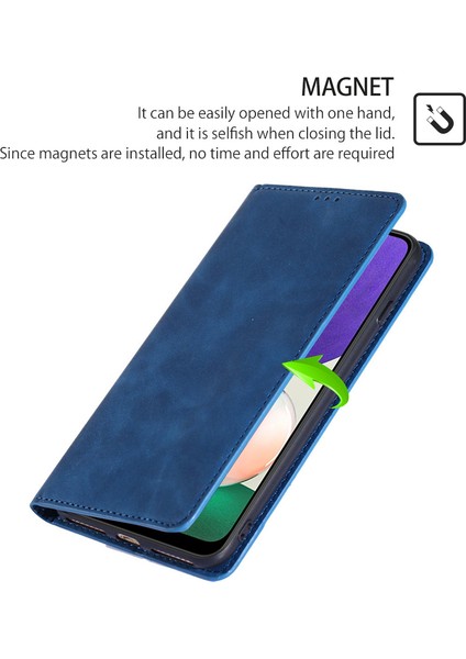 Samsung Galaxy x Cover 5 Için Telefon Kılıfı Kart Yuvalı Deri Telefon Kılıfı (Yurt Dışından)