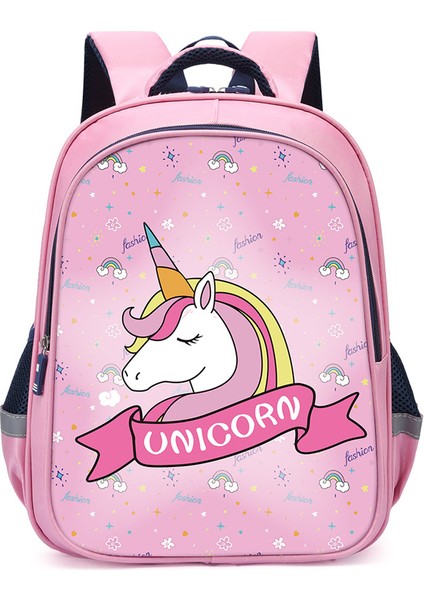 Unicorn Okul Çantası Çocuk Hafif Sırt Çantası (Yurt Dışından)