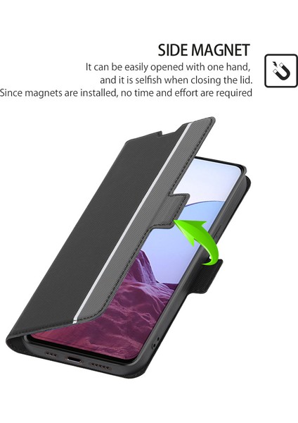 Kart Yuvası ile Iphone 11 Pro Max Deri Telefon Kılıfı Için Telefon Kılıfı (Yurt Dışından)