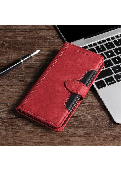 Kart Yuvası ile iPhone 13 Pro Max Deri Telefon Kılıfı Için Telefon Kılıfı (Yurt Dışından)