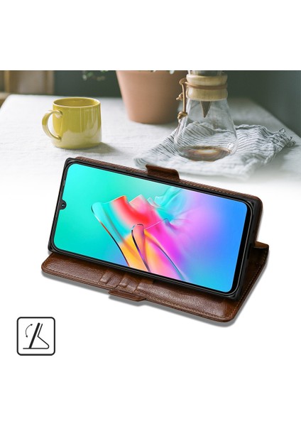 Kart Yuvası ile iPhone 13 Pro Max Deri Telefon Kılıfı Için Telefon Kılıfı (Yurt Dışından)