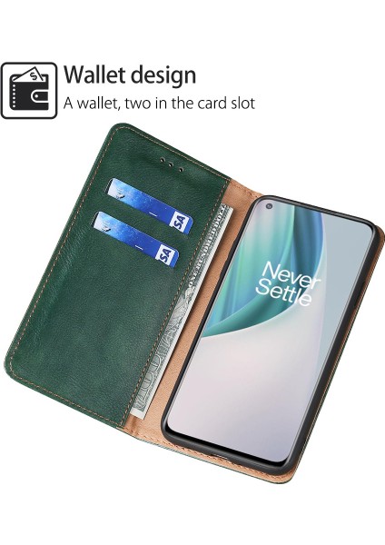 Kart Yuvası ile iPhone 13 Pro Max Deri Telefon Kılıfı Için Telefon Kılıfı (Yurt Dışından)