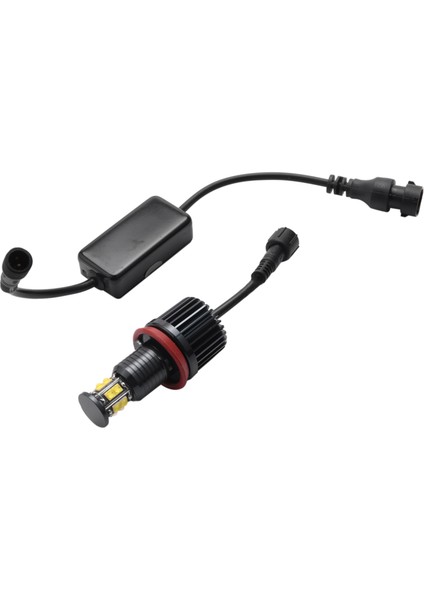 1 Çift 120 W 12LED Araba Melek Göz Marker Farlar Ampüller Lambalar Bmw E82 E90 E92 E60 E61 E63 E89 X6 H8 (Yurt Dışından) fırsatları