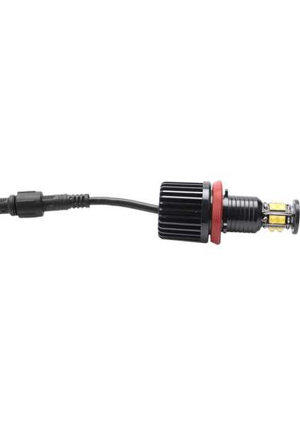 1 Çift 120 W 12LED Araba Melek Göz Marker Farlar Ampüller Lambalar Bmw E82 E90 E92 E60 E61 E63 E89 X6 H8 (Yurt Dışından) indirimleri