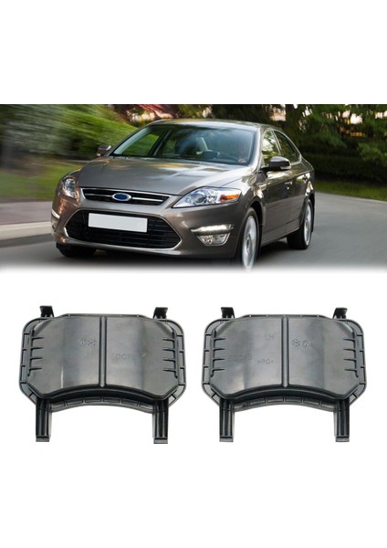 Çift Araba Ön Far Lambası Toz Kapatma Başlığı Kabuk Ford Mondeo Için Mk4 2008 2009 2010 2011 2012 2013 Tozluk Conta (Yurt Dışından)