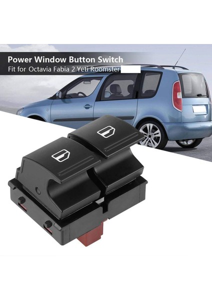 Elektrikli Cam Anahtarı Düğmesi 1Z0959858 Skoda Fabia 2 Octavia 1z Roomster Için Fit (Yurt Dışından)