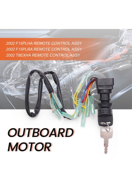 Yamaha Dıştan Takma Motor Kontrol Kutusu 703-82510-43-00 Için Kontak Anahtarı Anahtarı Assy (Yurt Dışından)