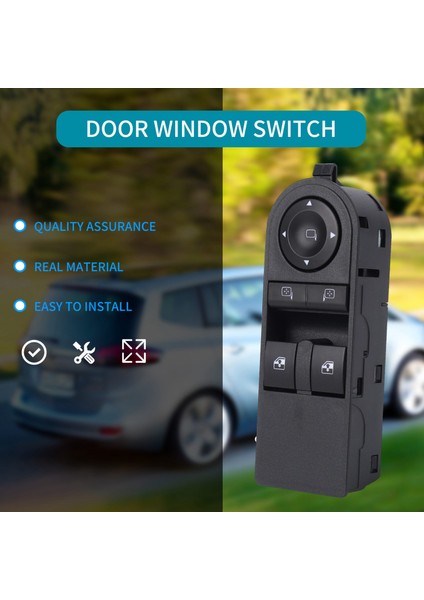 13228879 Vauxhall Astra H & Zafira B Için Ön Kapı Elektrikli Cam Anahtarı (Yurt Dışından)