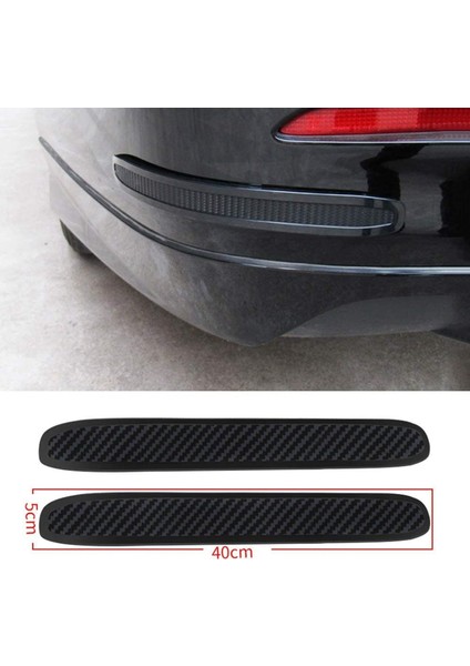 Araba Tampon Koruyucu Lastik Şeritler, Suv Mpv Için Karbon Fiber, 2 Parça (Yurt Dışından) fiyatları