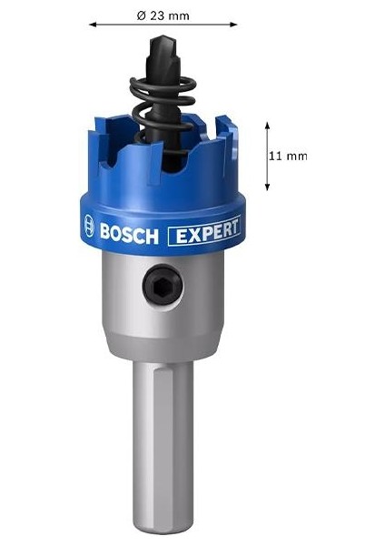 Expert 23 mm Elmaslı Inox Panç Adaptörlü 2608901406