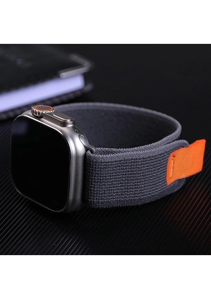 Apple Watch 7-8 45MM 6-5-4 44MM Field Loop Kayış Kordon 3-2-1 42MM