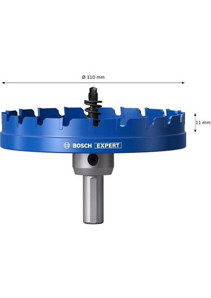 Expert 110 mm Elmaslı Inox Panç Adaptörlü 2608901450