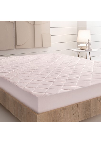 Bedding Macaron Full Kenar Dolgulu Alez - Pembe