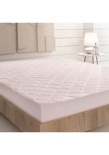 Bedding Macaron Full Kenar Dolgulu Alez - Pembe