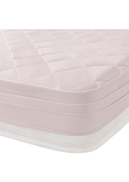 Bedding Macaron Full Kenar Dolgulu Alez - Pembe