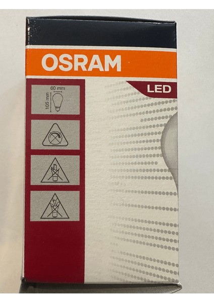 8.5W (60W) Sarı Işık E27 Duylu Klasik LED Ampul (10 Adet)