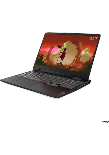 Ideapad Gaming 3 Amd Ryzen 7 7735HS 32GB 512GB SSD RTX4050 Freedos 15.6" Fhd Taşınabilir Bilgisayar 82SB00P4TR-32