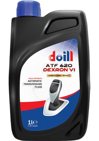 ATF 620 DEXRON VI-6 1 Litre Tam Sentetik Otomatik Şanzıman Yağı (Üretim Yılı: 2025)