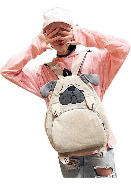 Komik Karikatür Hayvan Kadife Sırt Çantası (Yurt Dışından)