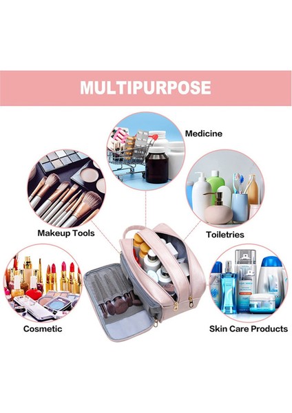 Kadınlar Için Tuvalet Çantası Travel Essentials Travel-Makeup-Bag,b (Yurt Dışından ) fırsatları