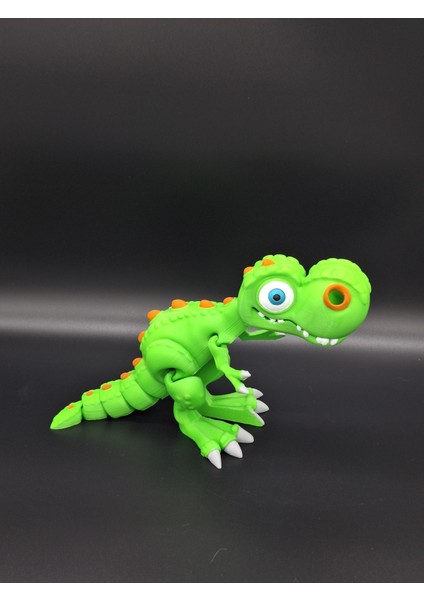 Büyük Boy Dinazor T-Rex / Yüksek Kalite / 27CM Renkli/ Esnek Masa Üstü Oyuncak